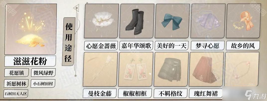 《無限暖暖》全植物采集地點(diǎn)匯總