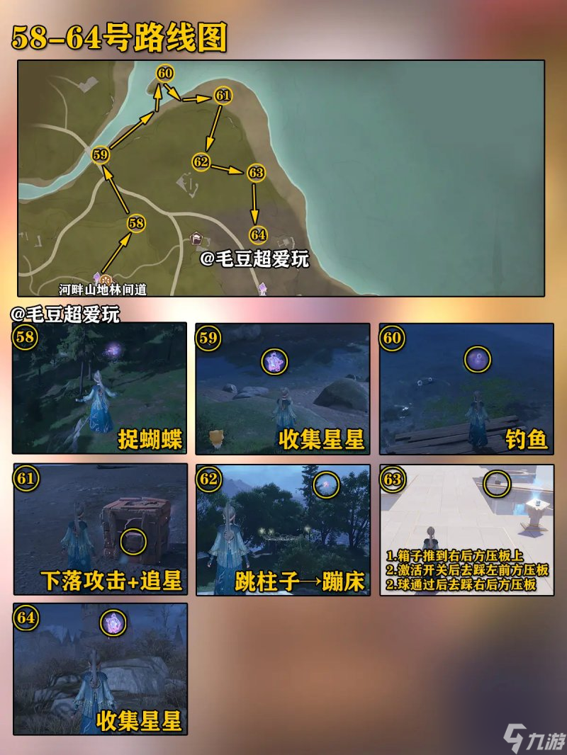 《無限暖暖》微風(fēng)綠野奇想星位置大全