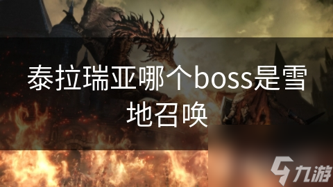 泰拉瑞亚哪个boss是雪地召唤