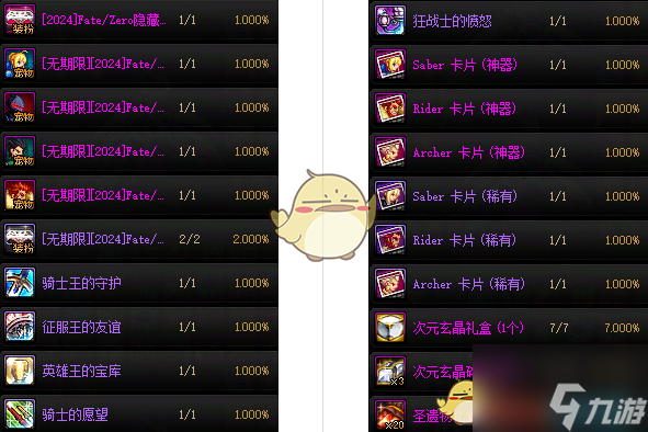 《DNF》Fate/Zero联动卡池介绍