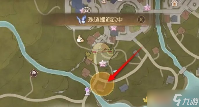 《無限暖暖》珠鏈蝶捕捉方法