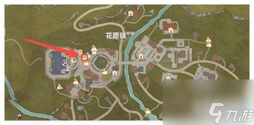 无限暖暖花愿镇商人在哪里 花愿镇商人具体位置一览