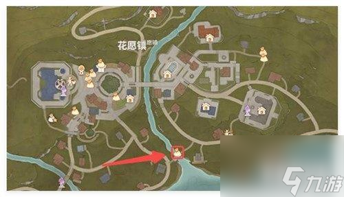 无限暖暖花愿镇商人在哪里 花愿镇商人具体位置一览