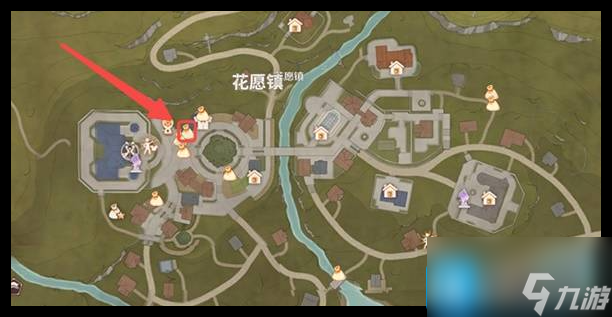 《无限暖暖》花愿镇商人位置一览