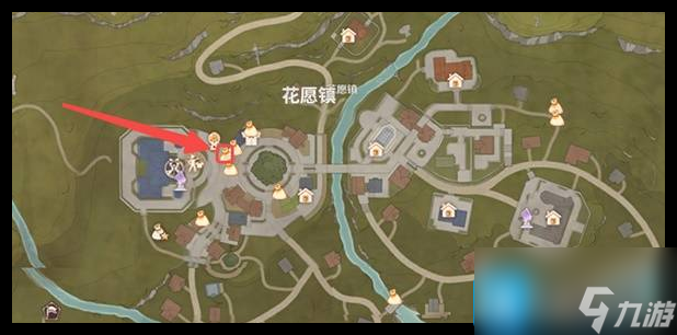 《无限暖暖》花愿镇商人位置一览