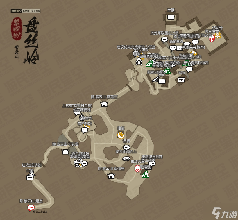 黑神话悟空新地图总汇 版本更新全区域地图路线图