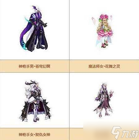 dnf天空套大全1到12外观观图片 国服12套天空一览