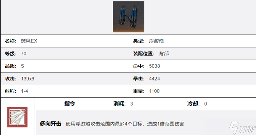 鋼嵐鋼嵐武器譜——浮游炮全方位解析