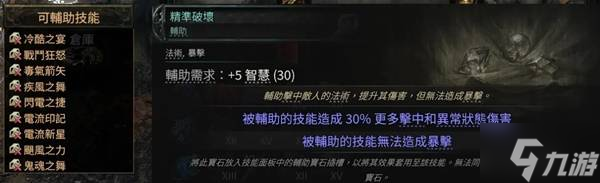 《流放之路2》锐眼纯电毒箭配装加点推荐 锐眼纯电毒箭BD参考