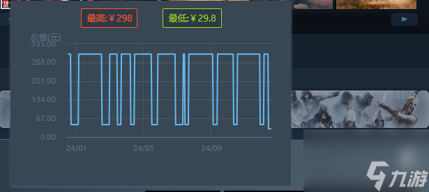 《刺客信条
：起源》Steam一折特惠 标准版新史低29.8元