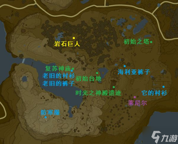 《塞爾達傳說荒野之息》全地圖收集品及怪物位置一覽