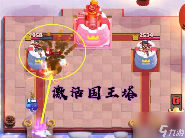 皇室战争烟花炮手技巧（教你轻松拆倒国王塔）