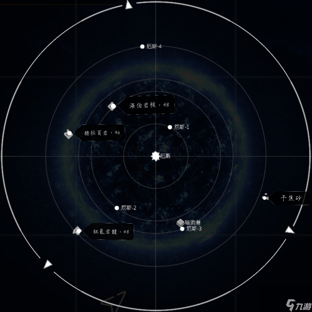 秩序新曙光太空小行星矿物分布以及24小时产量