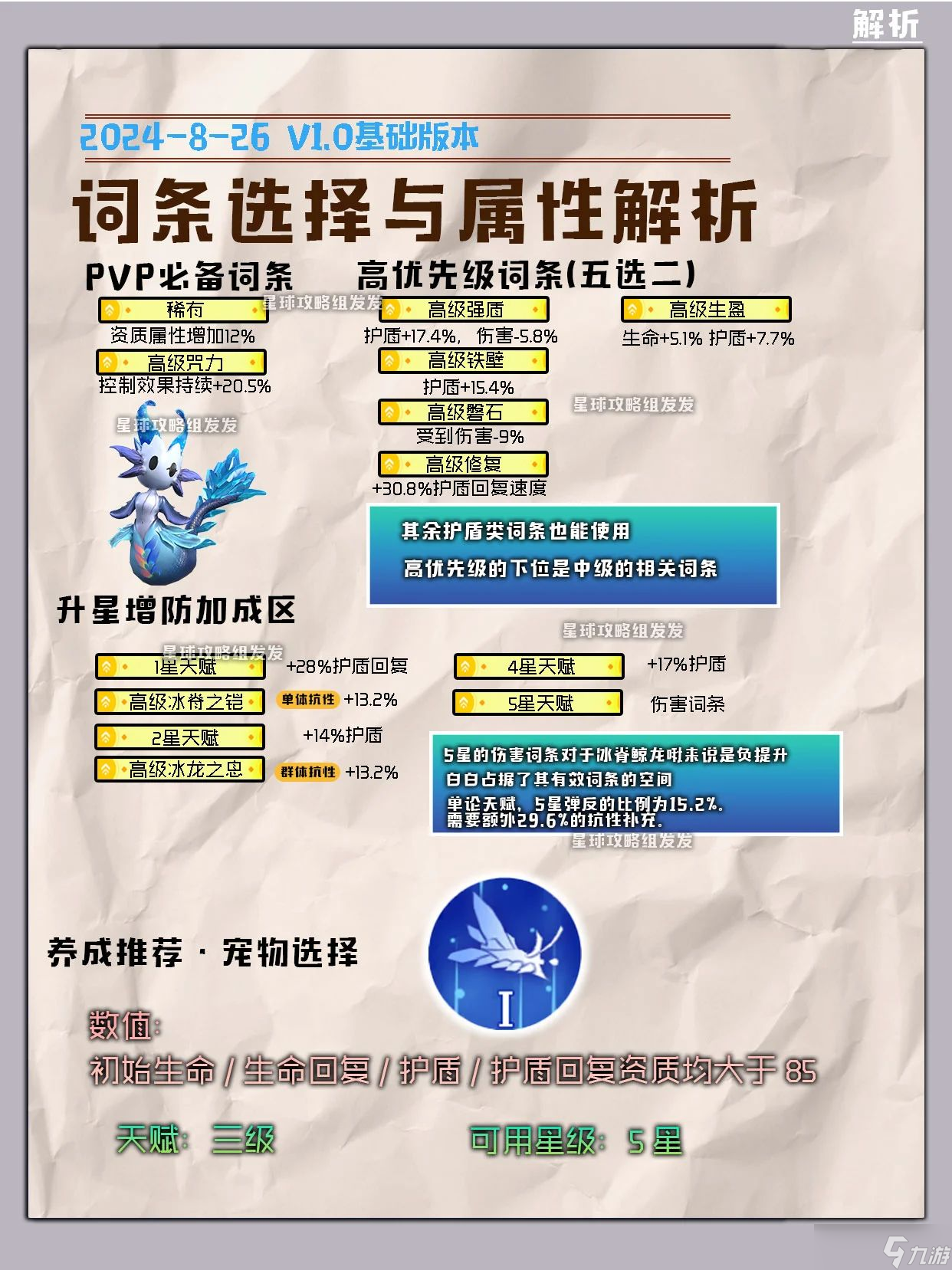 創(chuàng)造吧！我們的星球啾啾攻略｜水屬性啾啾推薦攻略，幫你推薦強(qiáng)力啾啾！