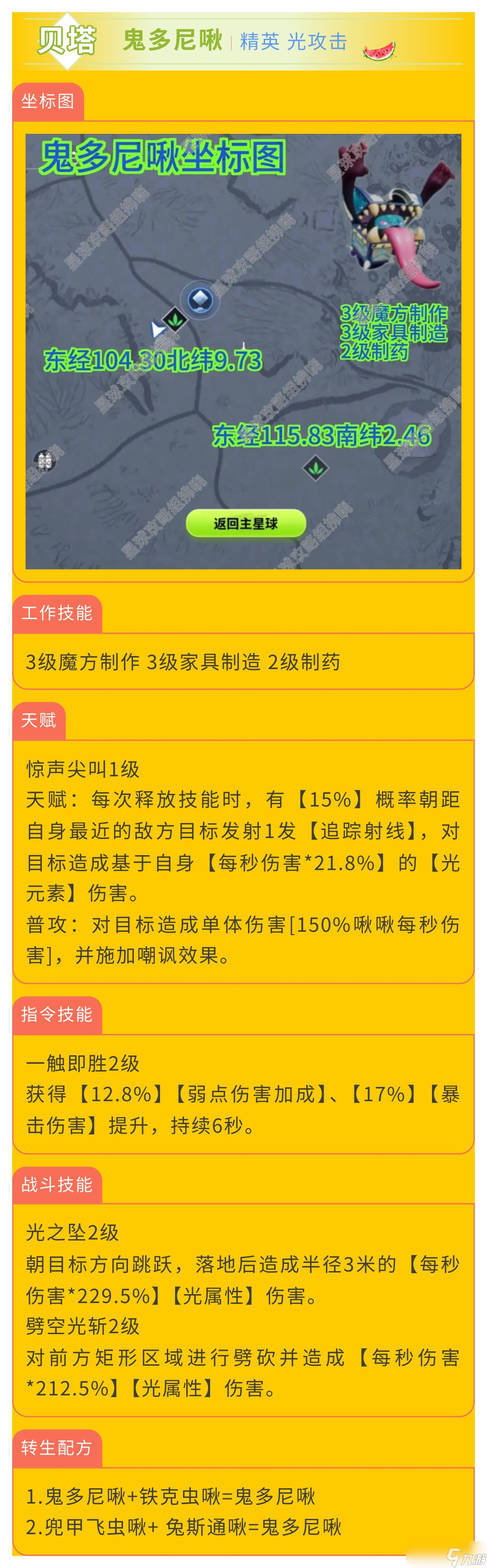创造吧！我们的星球啾啾攻略｜光属性啾啾推荐攻略，帮你推荐强力啾啾！