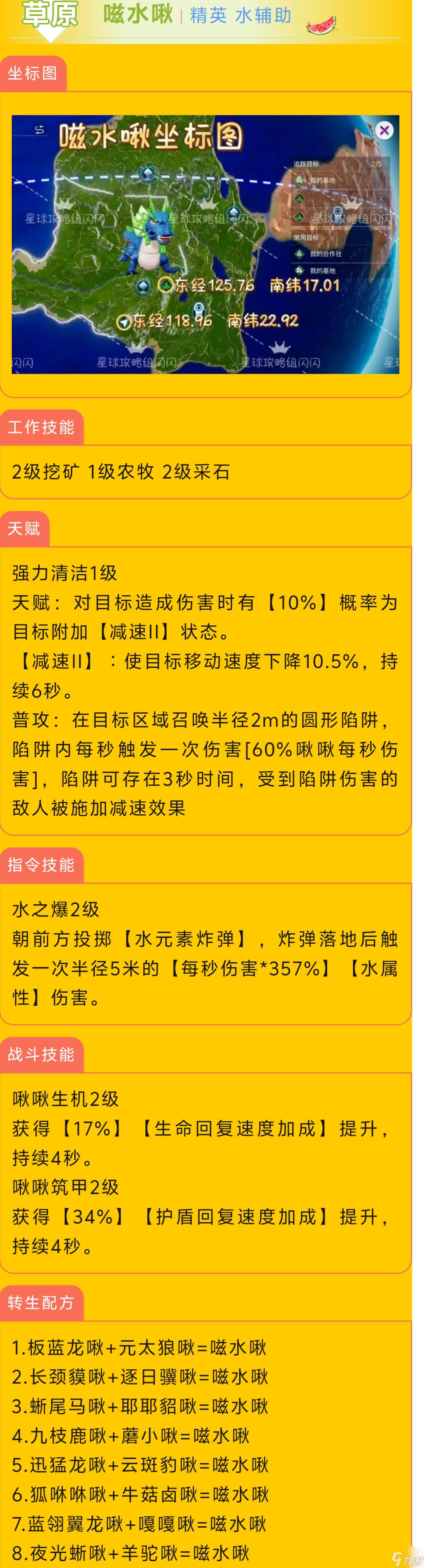 創(chuàng)造吧！我們的星球啾啾攻略｜水屬性啾啾推薦攻略，幫你推薦強(qiáng)力啾啾！