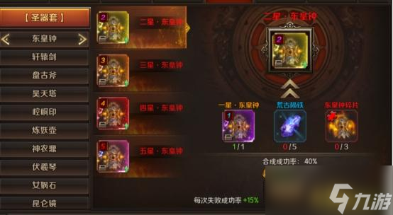 《王朝起源》圣物升級必看攻略