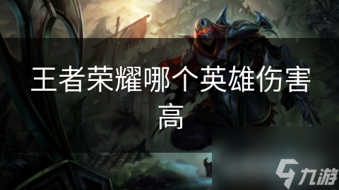 王者荣耀哪个英雄伤害高