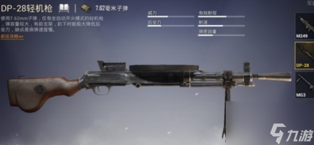 和平精英常用枪械有哪些 和平精英常用枪械介绍