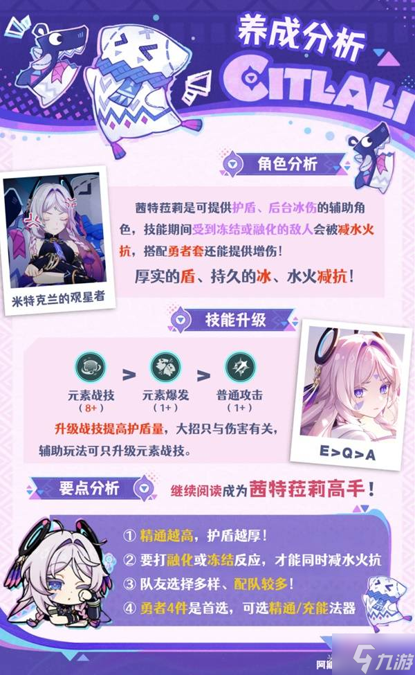 《原神》茜特菈莉全面养成攻略 茜特菈莉机制解析与配队推荐