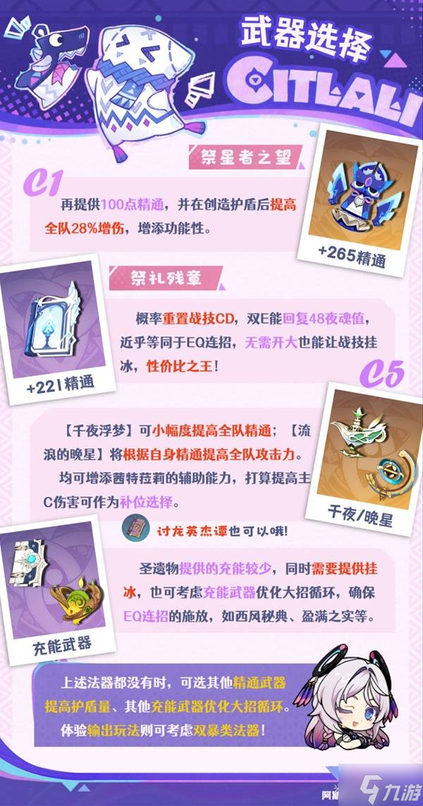 《原神》茜特菈莉全面养成攻略 茜特菈莉机制解析与配队推荐