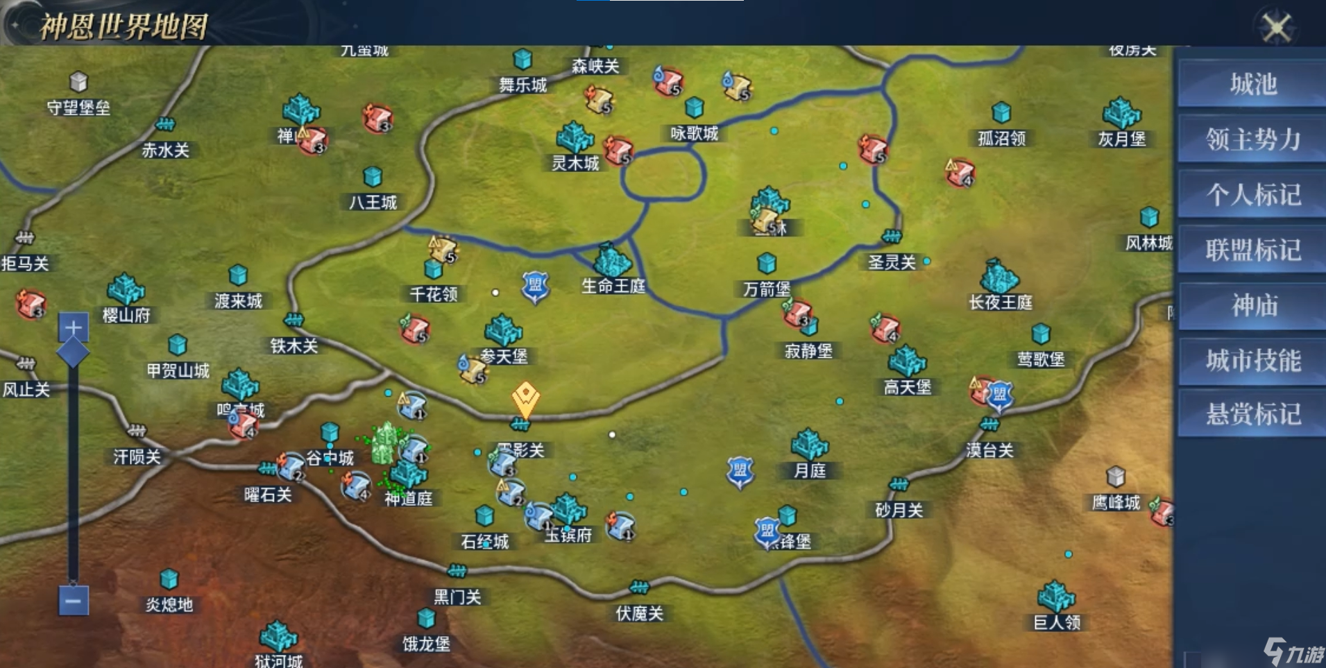 战争之轮战争之轮神恩地图讲解