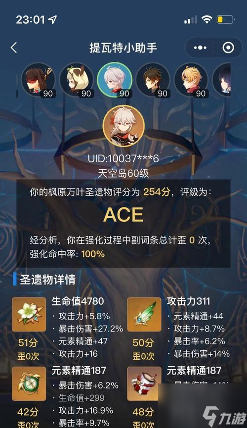 原神主C圣遺物推薦（挑選最佳裝備）