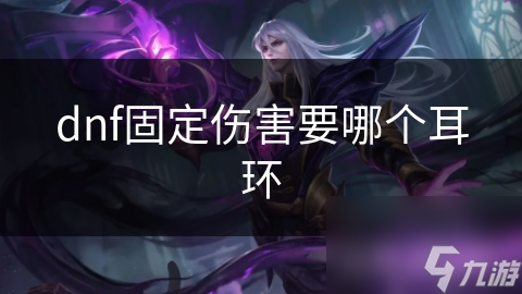 dnf固定傷害要哪個(gè)耳環(huán)
