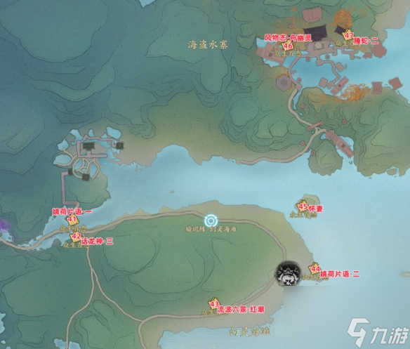 《诛仙世界》流波山众生百态详细位置一览