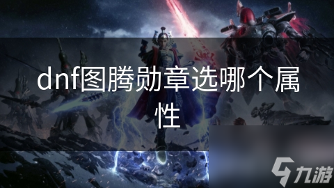 dnf图腾勋章选哪个属性