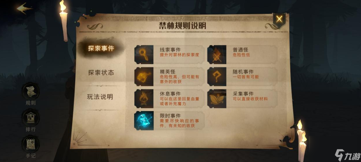 哈利波特禁林怎么获得线索