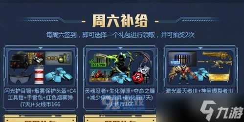 cf活动累计签到,CF每日签到补给不停活动怎么玩_