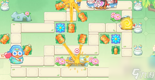 保卫萝卜4梁波波与祝秋秋第五十八关怎么过