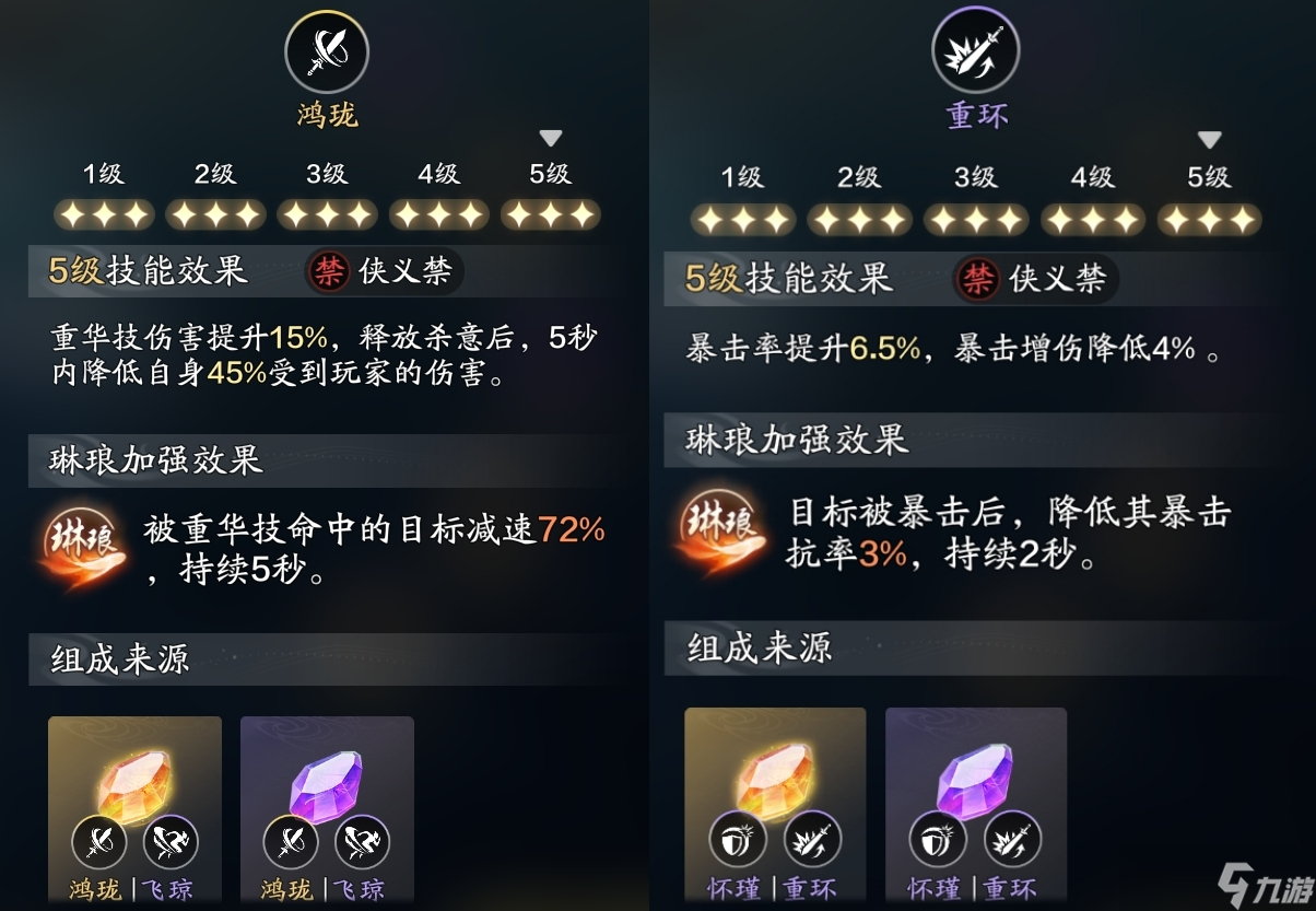 天涯明月刀手游谁还没有两套刻玉啊？全职业PVP刻玉搭配方案