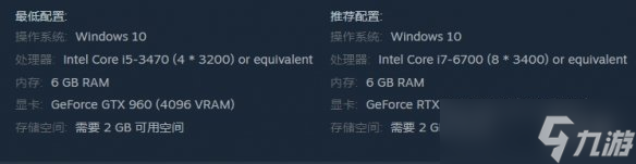 《暴君国度》配置要求介绍