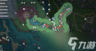 原神：幽光星星高效采集路线