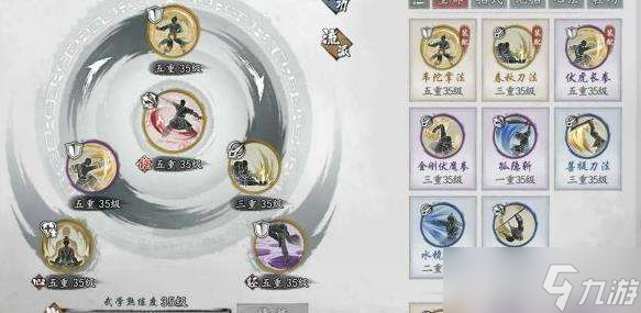 绘梦江湖|少林武学流派怎么搭配