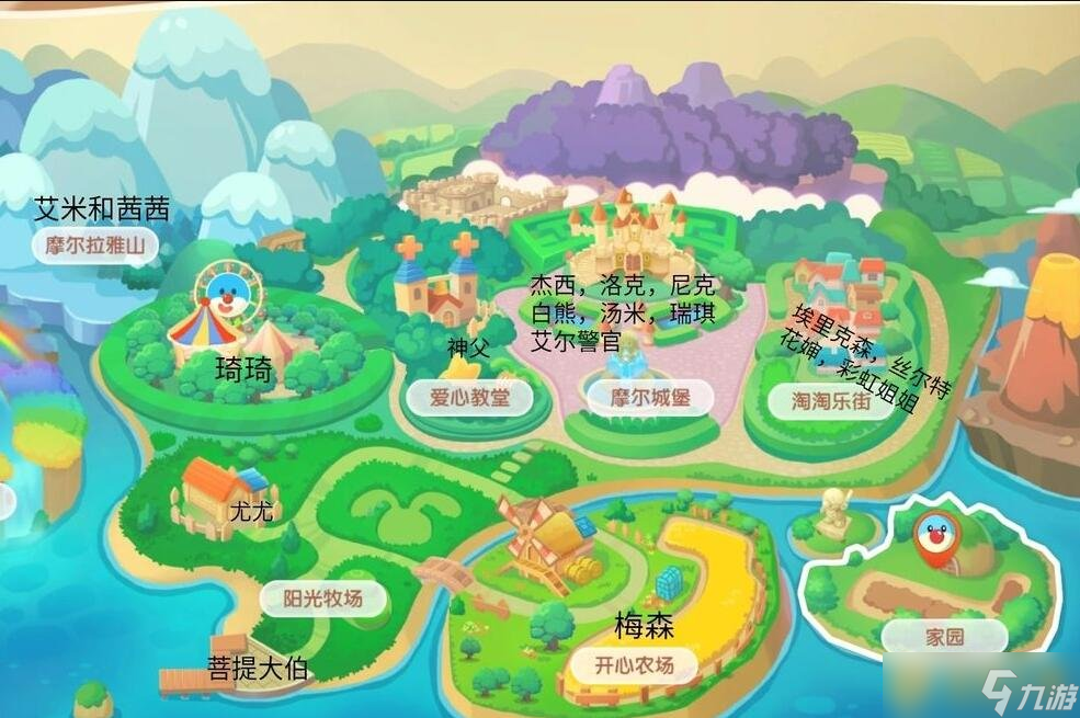 《摩尔庄园手游》NPC艾尔警官位置介绍