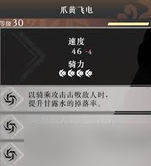 真三国无双起源全马匹满级属性详解