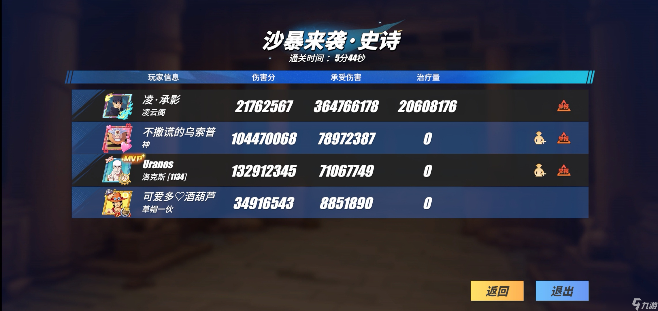 航海王热血航线航线【团本史诗级】萌新通关宝典