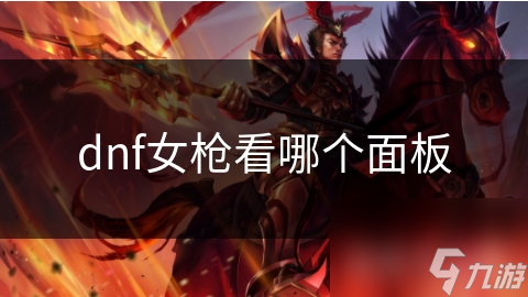 dnf女枪看哪个面板