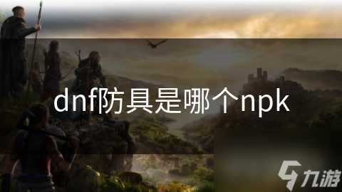 dnf防具是哪个npk