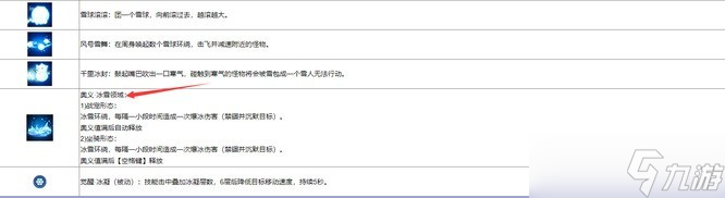 《造梦西游5》极地雪人的奥义技能名称介绍