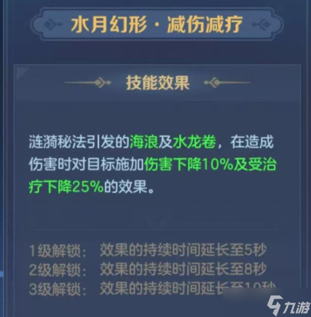 云上城之歌海洋之靈一天賦水月幻形解析