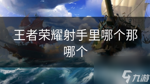 王者荣耀射手里哪个那哪个