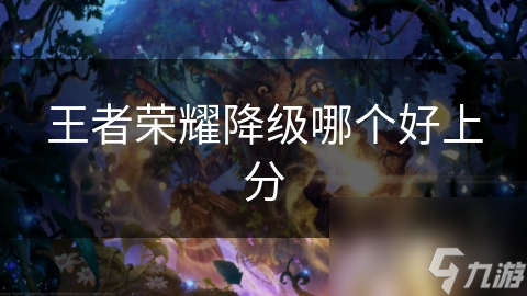 王者荣耀降级哪个好上分