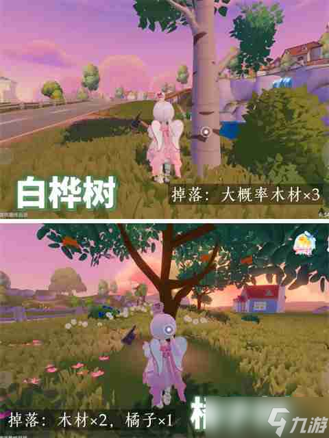 心动小镇树木图集 心动小镇树有什么树木