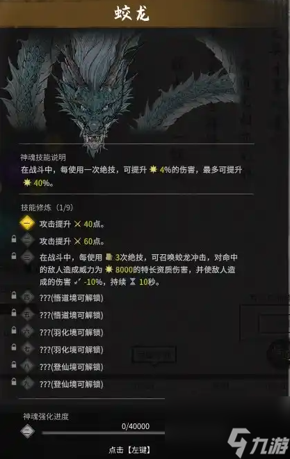 鬼谷八荒化神五个神魂位置分享