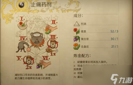 《天国：拯救2》全炼金药剂配方介绍