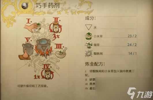 《天国：拯救2》全炼金药剂配方介绍